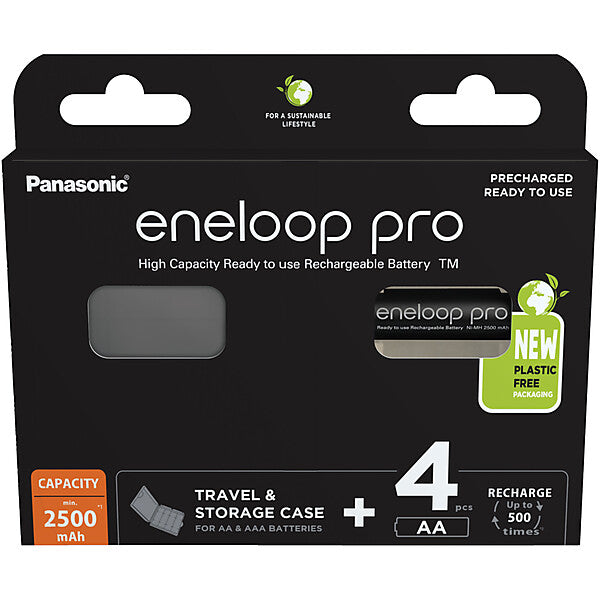 Hückmann Akku Mignon AA eneloop 2500mAh BK-3HCDEC4BE(VE4)